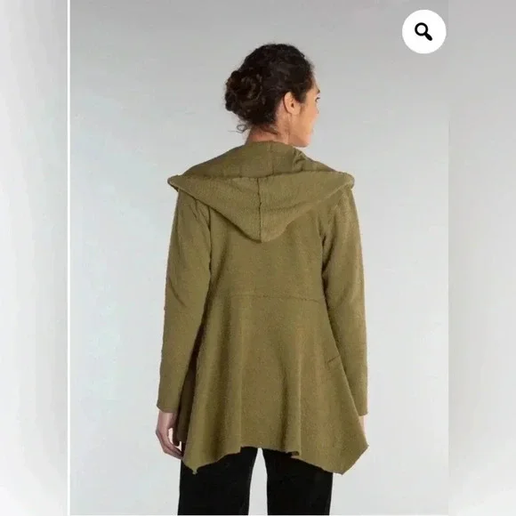 Cut•Loose |  Hooded Open Jacket / Cardigan - Picture 3 of 9